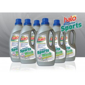 6 x 1ltr Halo Proactive Sportswash 