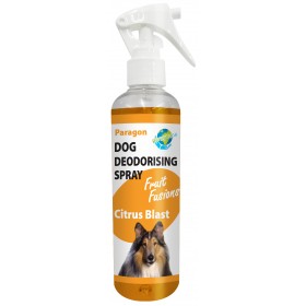 Paragon Fruit Fusions Dog Deodorising Spray Citrus Blast 250ml