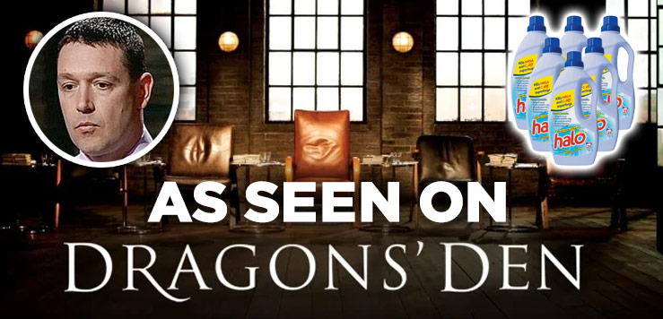 As seen on dragons den